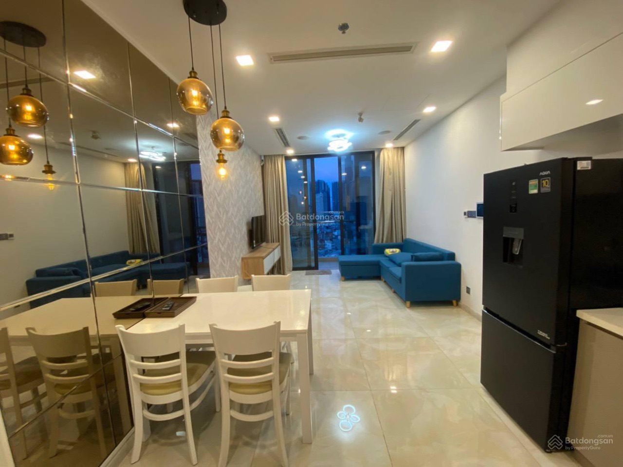 Căn 1PN 49,5 m² Aqua 1 – Vinhomes Ba Son