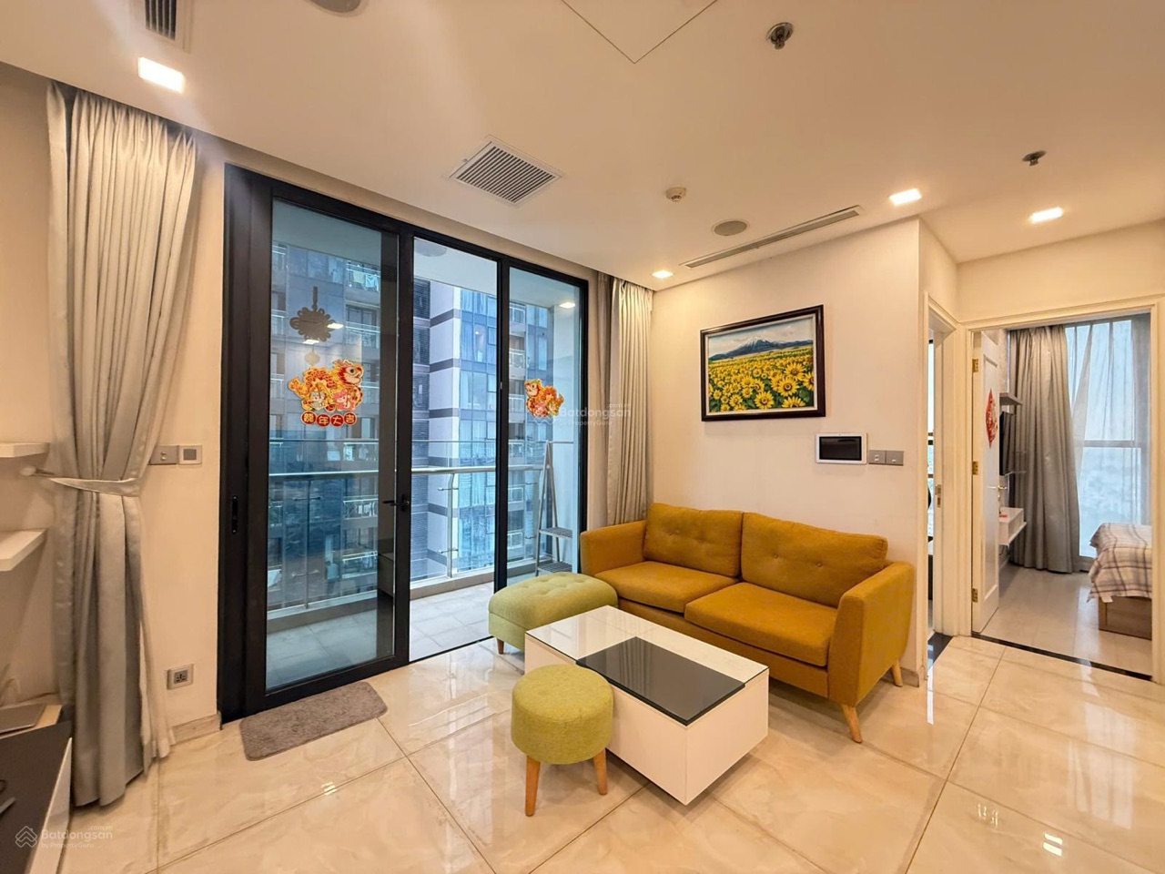 Căn 2PN 80 m² view sông – full nội thất – Vinhomes Ba Son