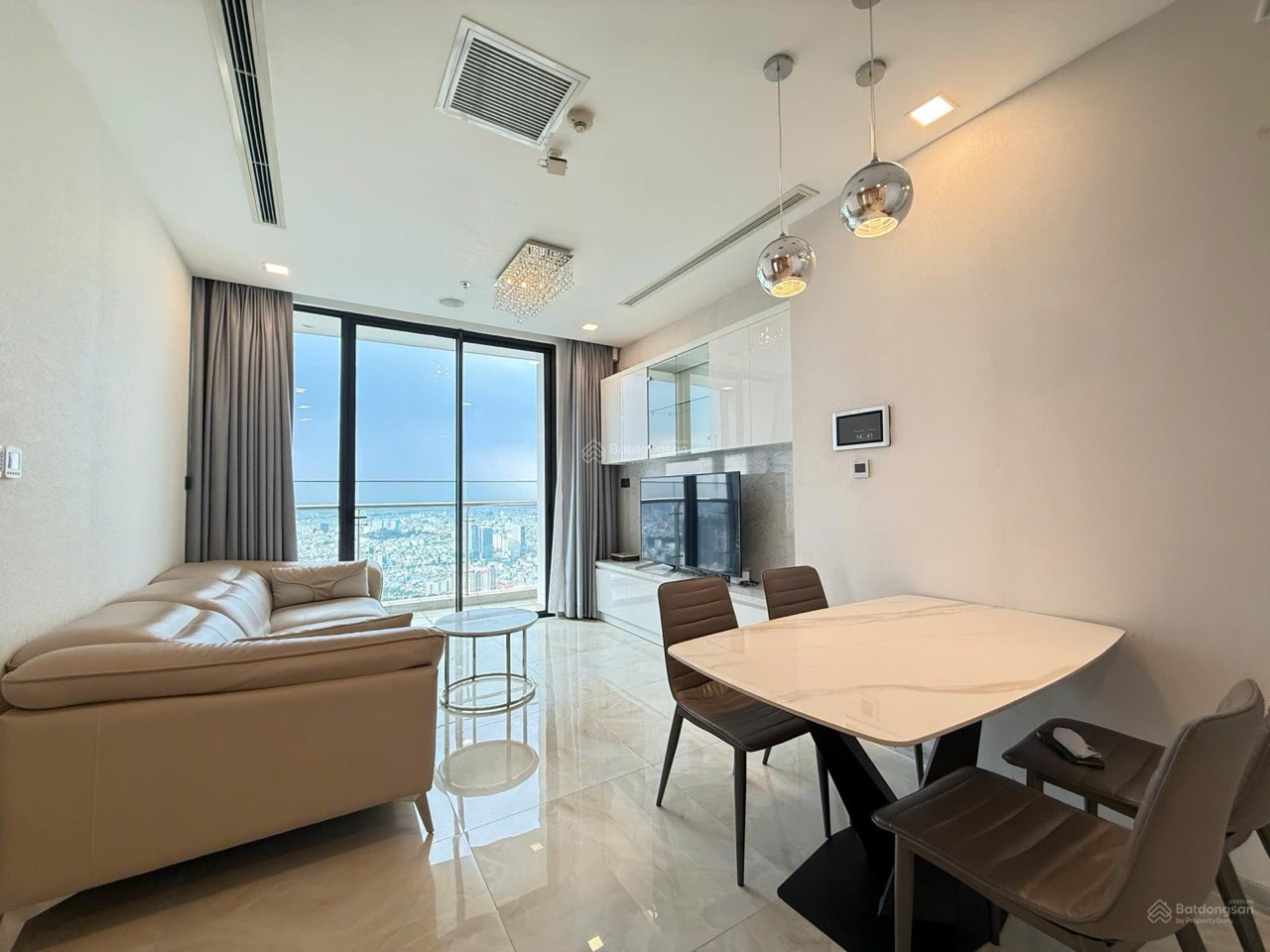 Căn 3PN 110 m² view sông, Bitexco – full nội thất – Vinhomes Ba Son