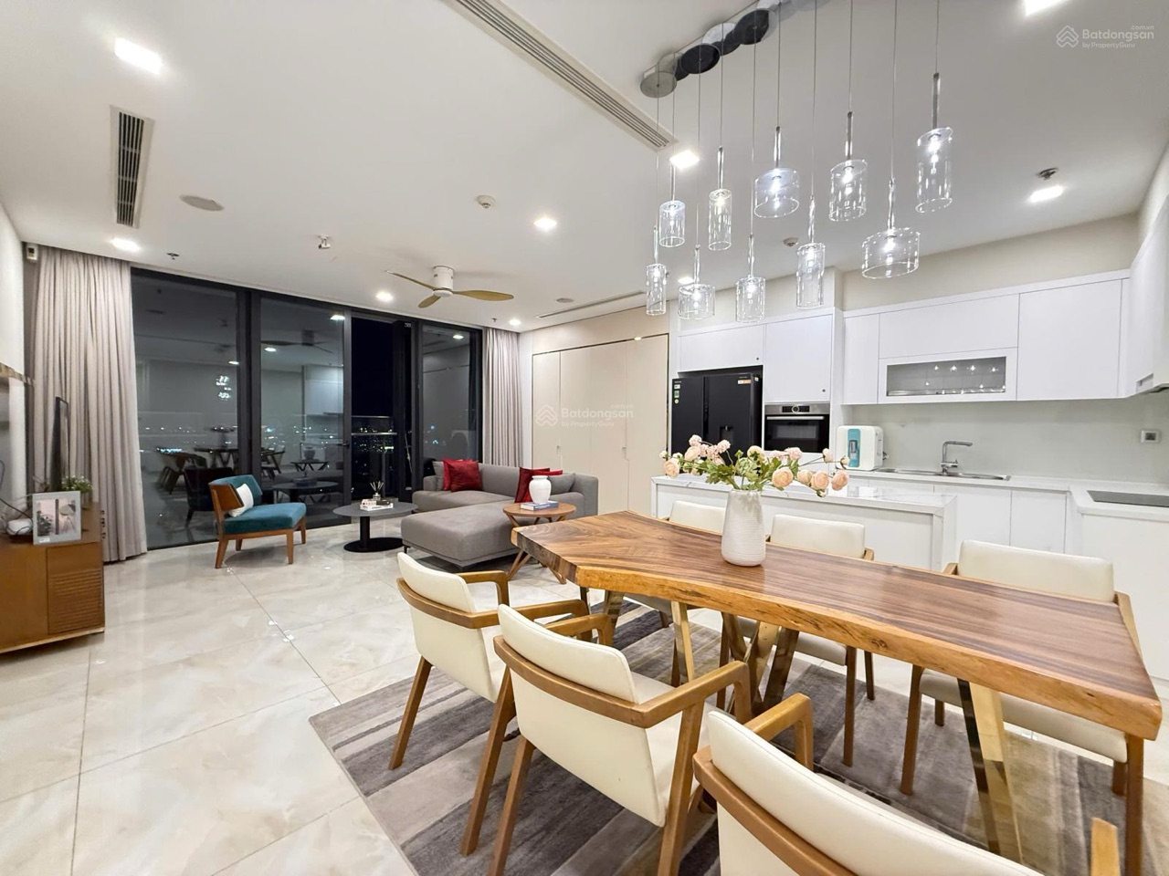 Căn 3PN 120 m² view sông – full nội thất – Vinhomes Ba Son
