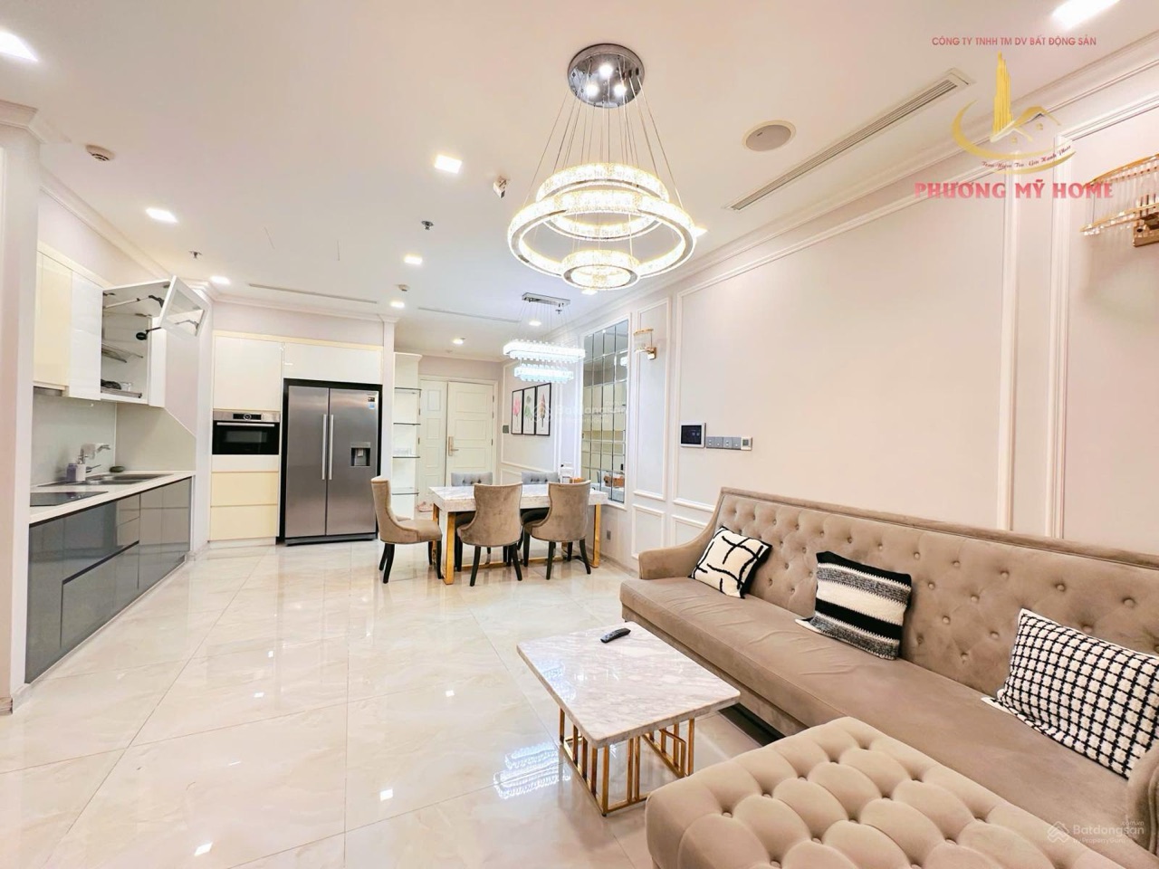 Căn 2PN 77 m² view sông – full nội thất – Vinhomes Ba Son