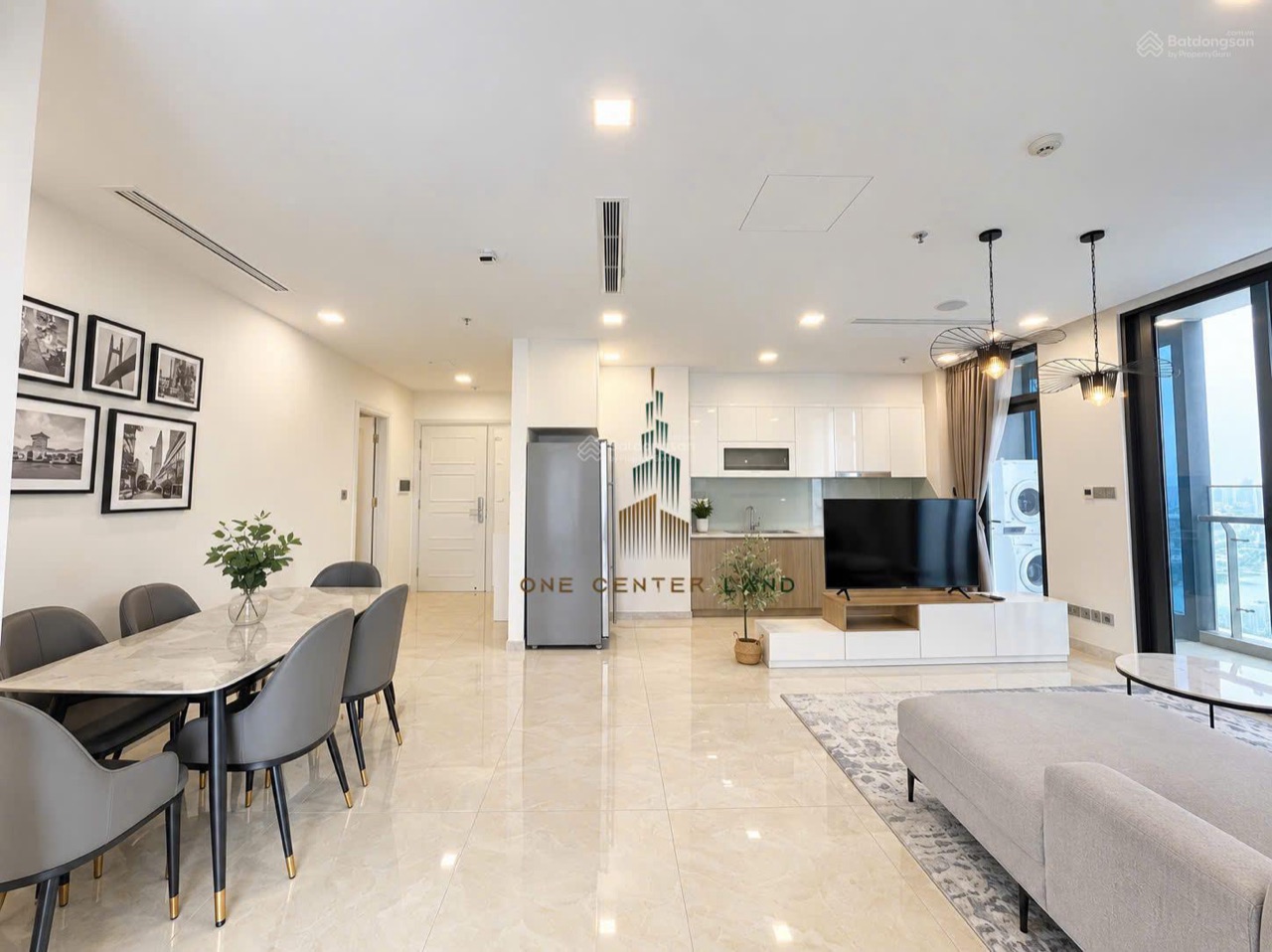 Căn 3PN 99 m² view sông – full nội thất – Vinhomes Ba Son